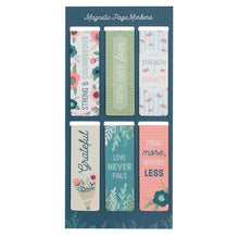 Load image into Gallery viewer, BIBLE STUDY MAGNETIC BOOKMARKS (6 pack)