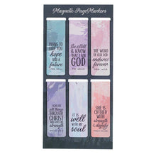 Load image into Gallery viewer, BIBLE STUDY MAGNETIC BOOKMARKS (6 pack)