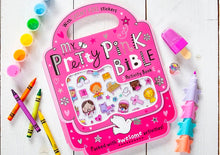 Load image into Gallery viewer, KIDS BIBLE BACKPACK ACTIVITY BOOK
