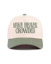 Load image into Gallery viewer, "MAKE HEAVEN CROWDED" TWO-TONE HAT
