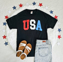 Load image into Gallery viewer, &quot;USA&quot; GRAPHIC TEE TOP
