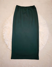 Load image into Gallery viewer, REG. &amp; PLUS LONG GREEN PENCIL SKIRT
