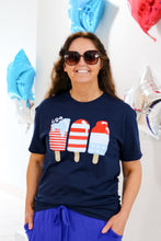 Load image into Gallery viewer, REG. &amp; PLUS PATRIOTIC POPSICLE TOP
