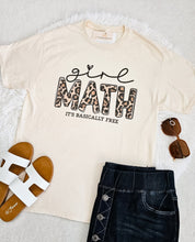 Load image into Gallery viewer, REG. &amp; PLUS &quot;GIRL MATH&quot; TOP
