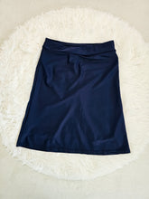 Load image into Gallery viewer, KIDS NAVY KNEE LENGTH SWIM SKIRT
