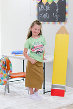 Load image into Gallery viewer, KIDS KHAKI DENIM SKIRT
