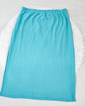 Load image into Gallery viewer, PLUS MINT HONEY COMB SKIRT
