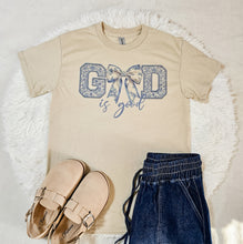 Load image into Gallery viewer, REG. &amp; PLUS &quot;GOD IS GOOD&quot; T-SHIRT TOP
