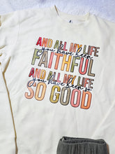 Load image into Gallery viewer, REG. &amp; PLUS &quot;ALL MY LIFE&quot; SWEATSHIRT TOP
