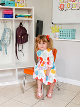 Load image into Gallery viewer, KIDS HAPPY DAYS TWIRL MIDI DRESS
