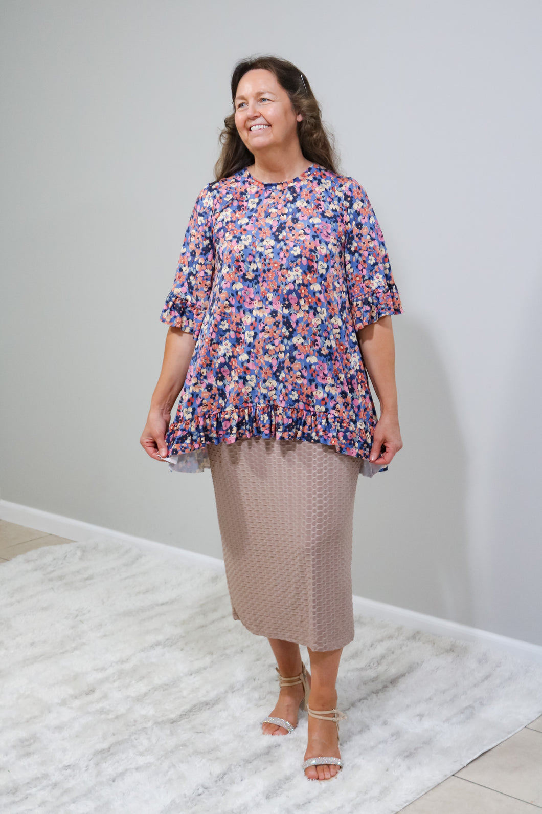 REG. & PLUS MOCHA HONEY COMB SKIRT