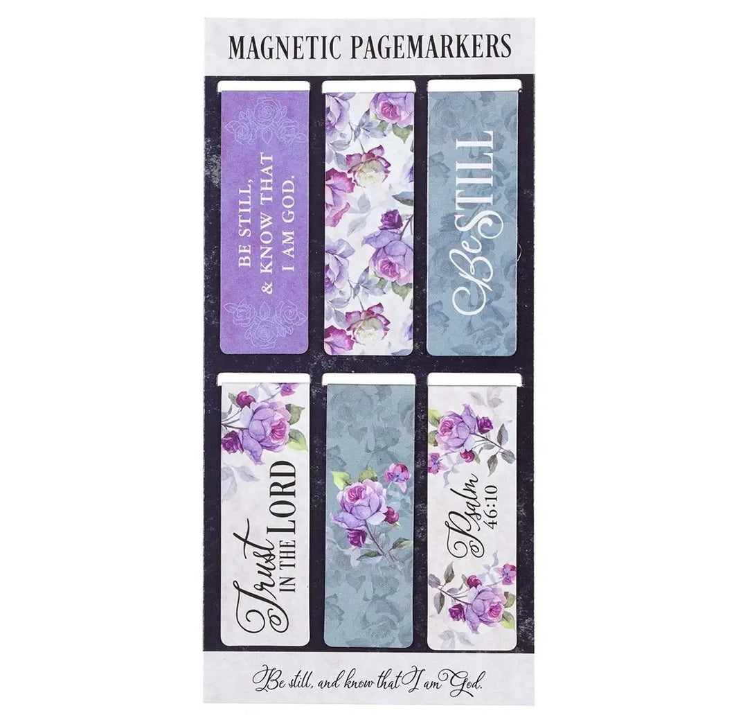 BIBLE STUDY MAGNETIC BOOKMARKS (6 pack)