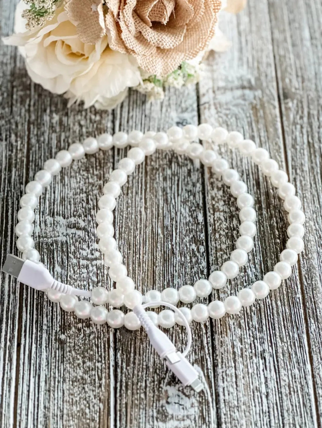 PEARL 2 IN 1 PHONE CHARGER