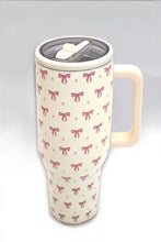 Load image into Gallery viewer, 40oz SPILL FREE, FLIP STRAW TUMBLER

