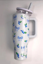Load image into Gallery viewer, 40oz SPILL FREE, FLIP STRAW TUMBLER
