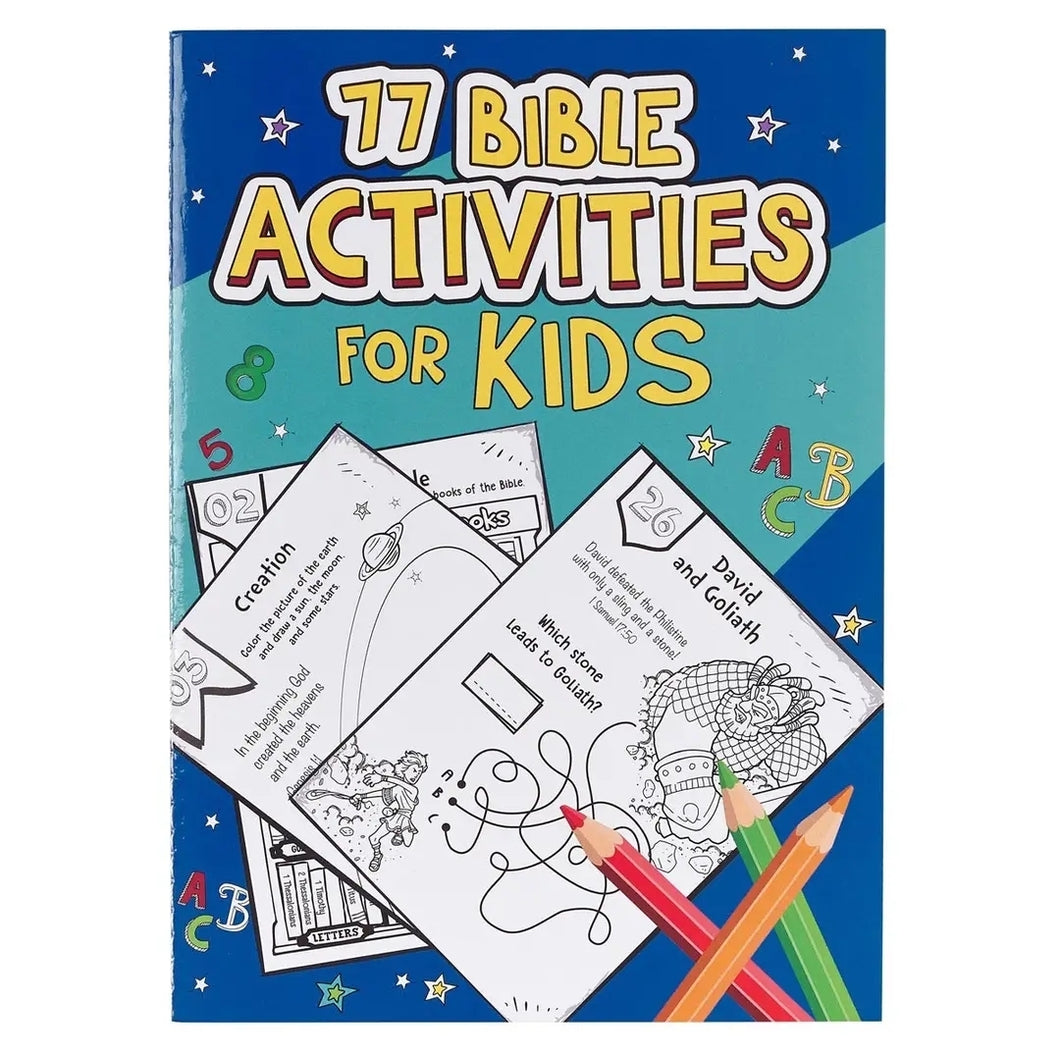 KIDS 77 BIBLE ACTIVITIES BOOK