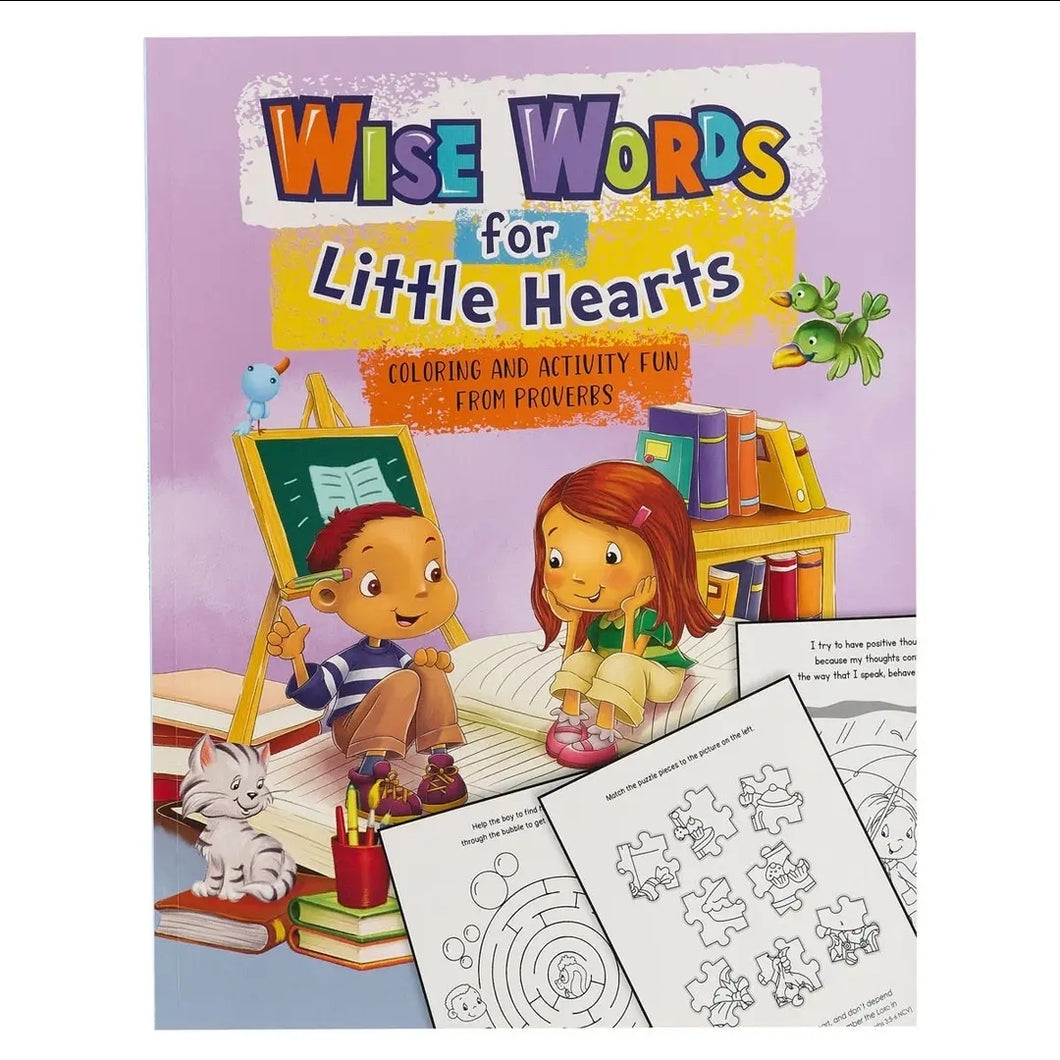 ACTIVITY BOOK WISE WORDS FOR LITTLE HEARTS