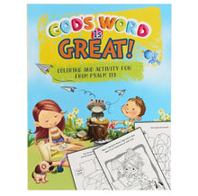 Load image into Gallery viewer, ACTIVITY BOOK GODS WORD IS GREAT

