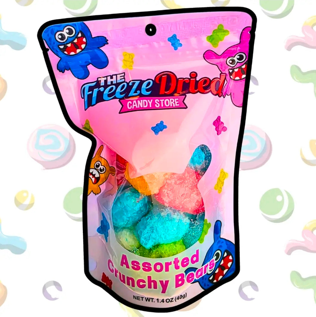 FREEZE DRIED GUMMI BEARS CANDY