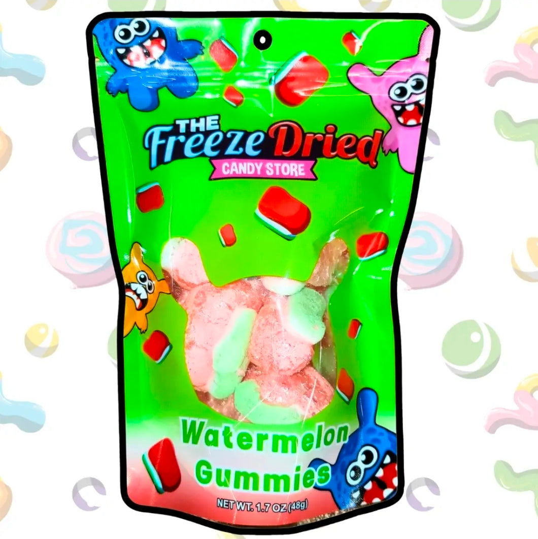 FREEZE DRIED WATERMELON GUMMIES CANDY