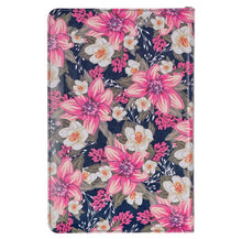 Load image into Gallery viewer, KJV FLORAL BLUE DELUXE BIBLE
