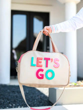 Load image into Gallery viewer, "LETS GO" DUFFLE BAG
